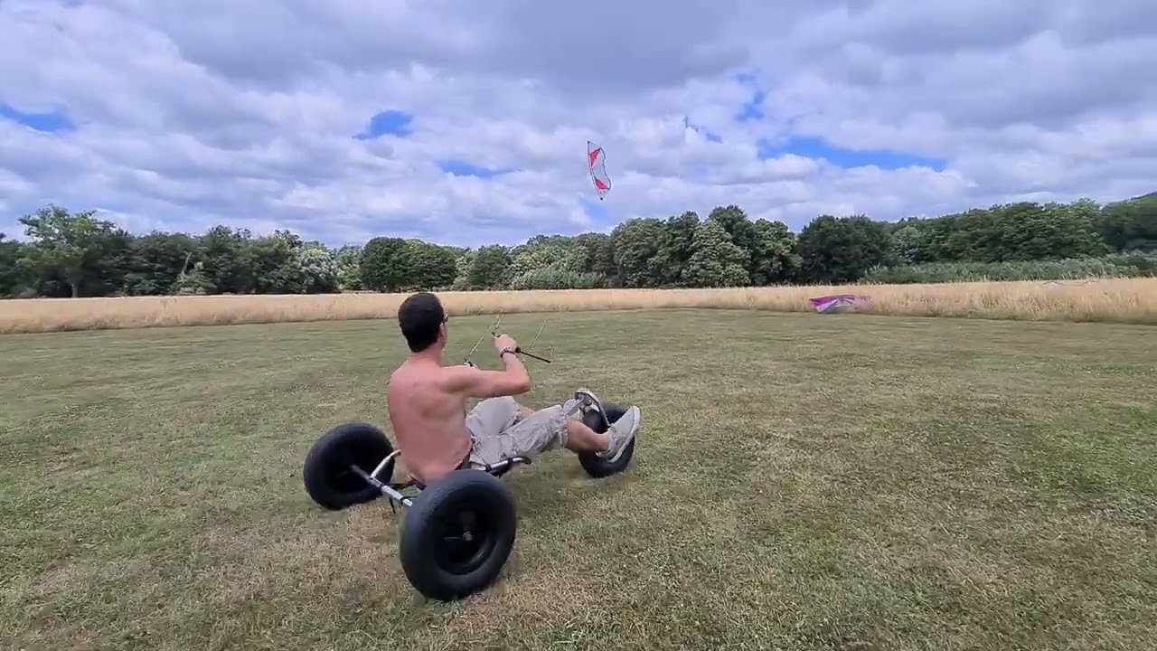 KiteBuggy test mit Rev PowerBlast & Blast