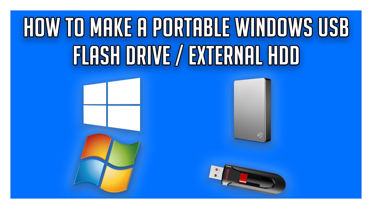 Как создать портативный USB-накопитель Windows — запускайте Windows 10 с USB-накопителя!