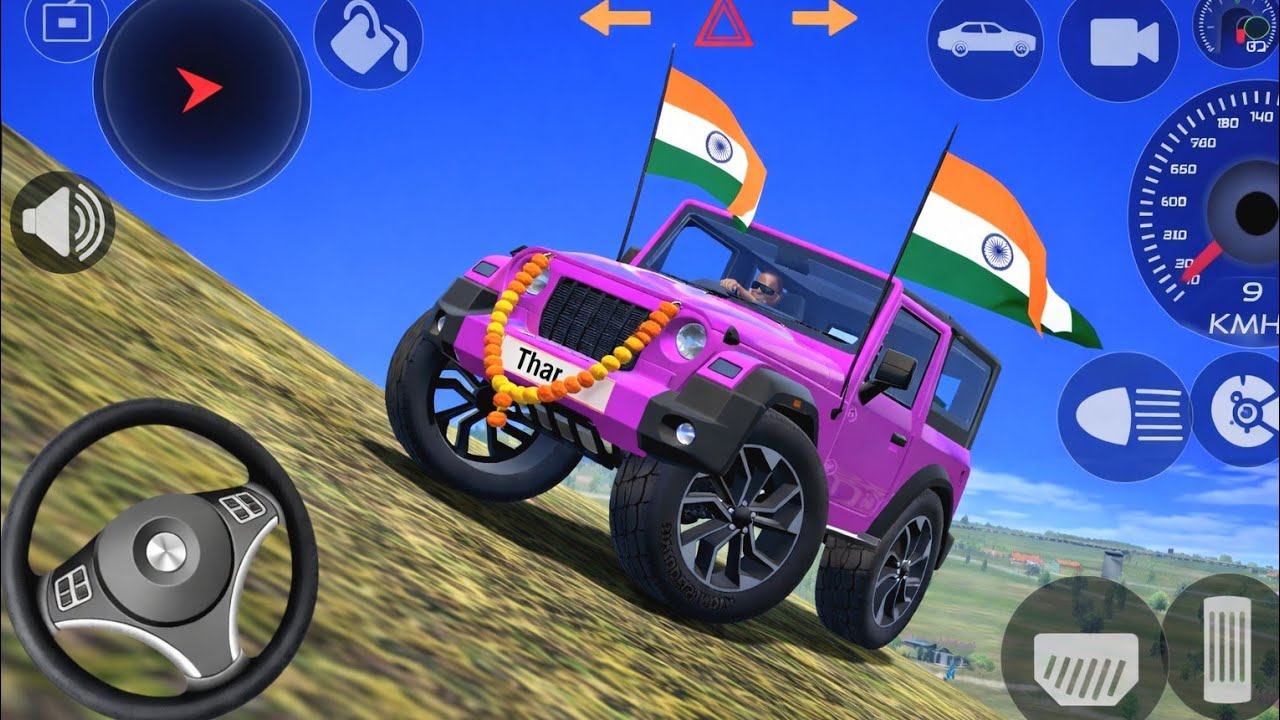 Modified Mahindra 💔Thar Gameplay | Indian Cars (Gadi Wala Game) | Android 2026