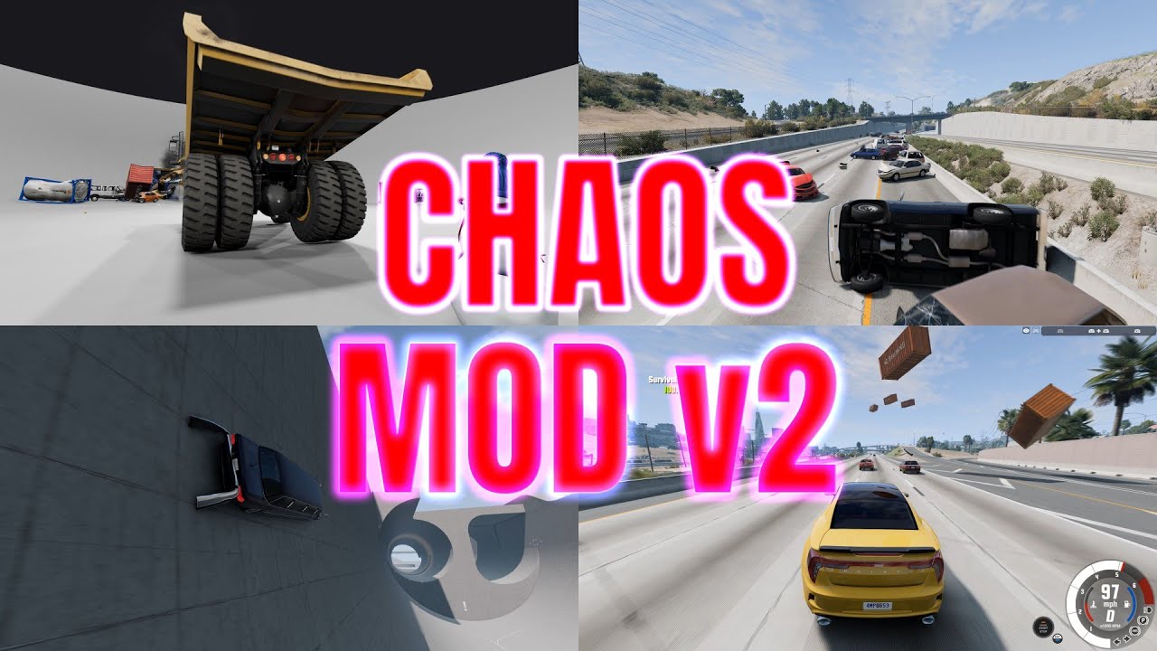 NEW CHAOS MOD is RELEASED | BeamNG.drive