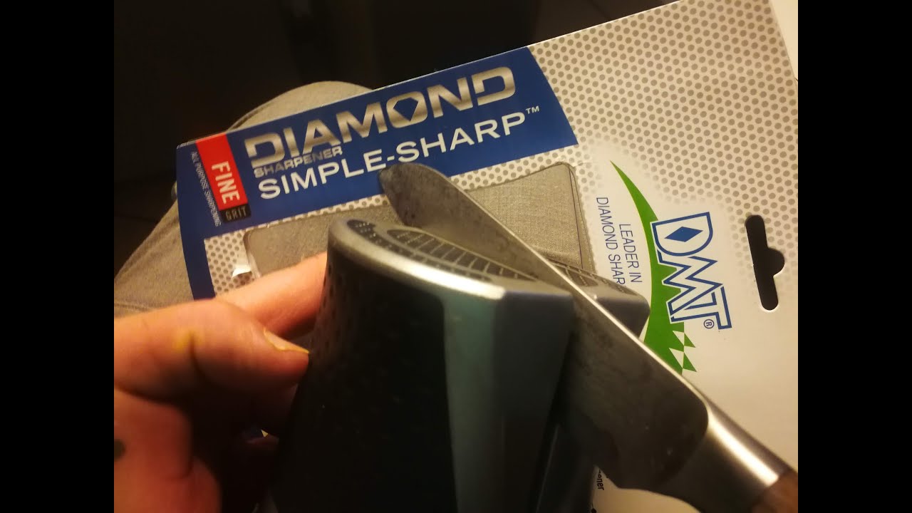 Test DMT Messerschärfer Simpel-Sharp ist er so leicht zu Bedienen?