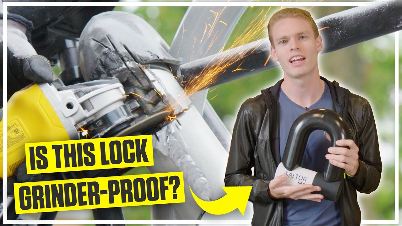 Is The Altor SAF Bike Lock Really Grinder-Proof? | Bicycling Magazine