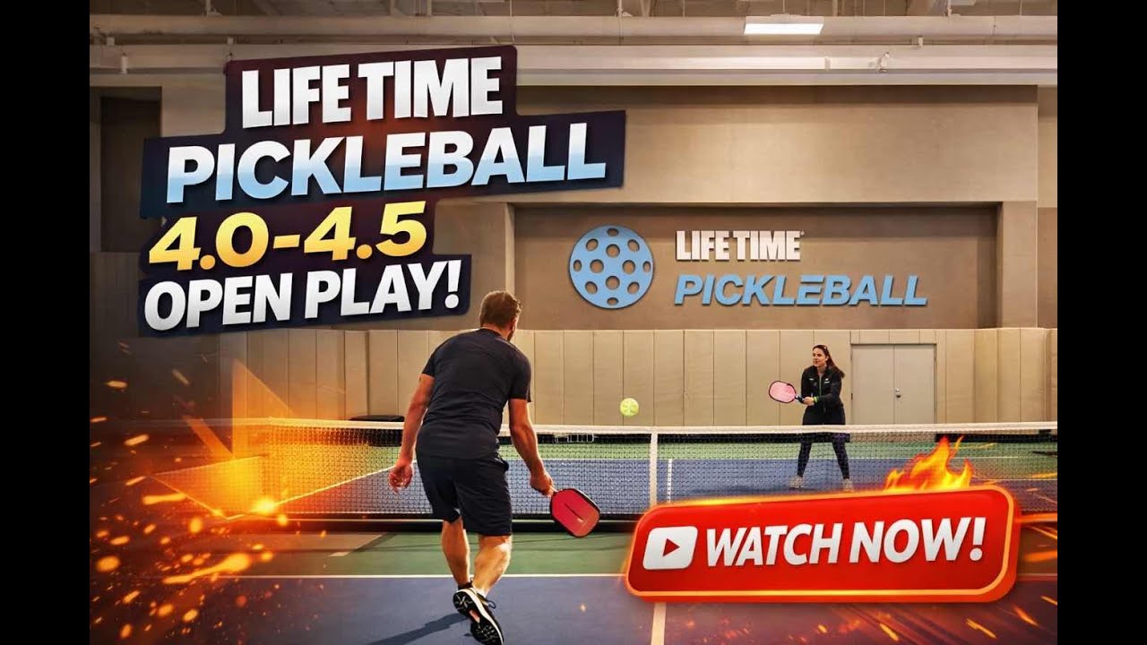 Lifetime Miami Pickleball: Open Play 4.0-4.5 #miamipickleball #lifetimefitness
