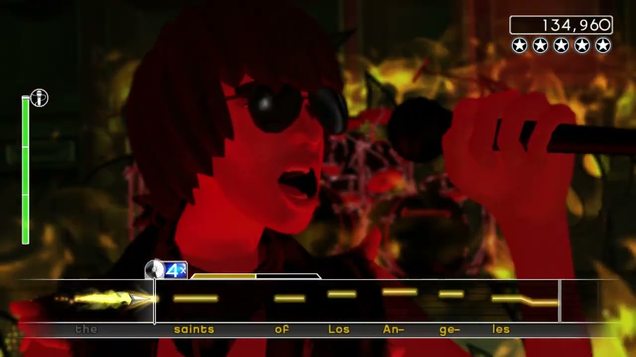 Rock Band (PS3) - Saints of Los Angeles VOCALS FC
