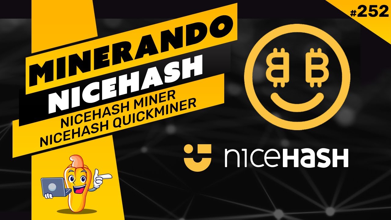 ⛏️🙂 COMO MINERAR COM NICEHASH - NICEHASH MINER E QUICKMINER - MINERE BITCOIN NO SEU PC