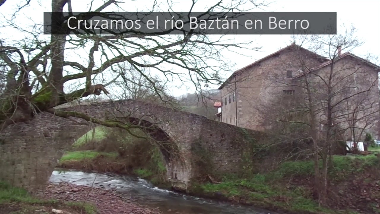 El Camino de Baztán, 5 etapas en 5 minutos