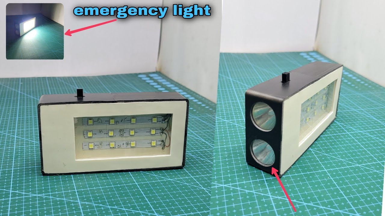 inverter led light | inverter led light kaise banaye | homemade emergency light at home |