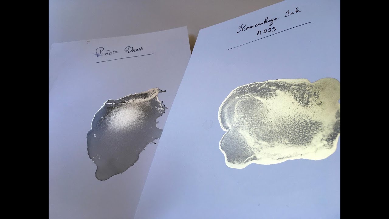 Gold Ink : Pinata Brass vs Kamenskaya Ink : Partie 1