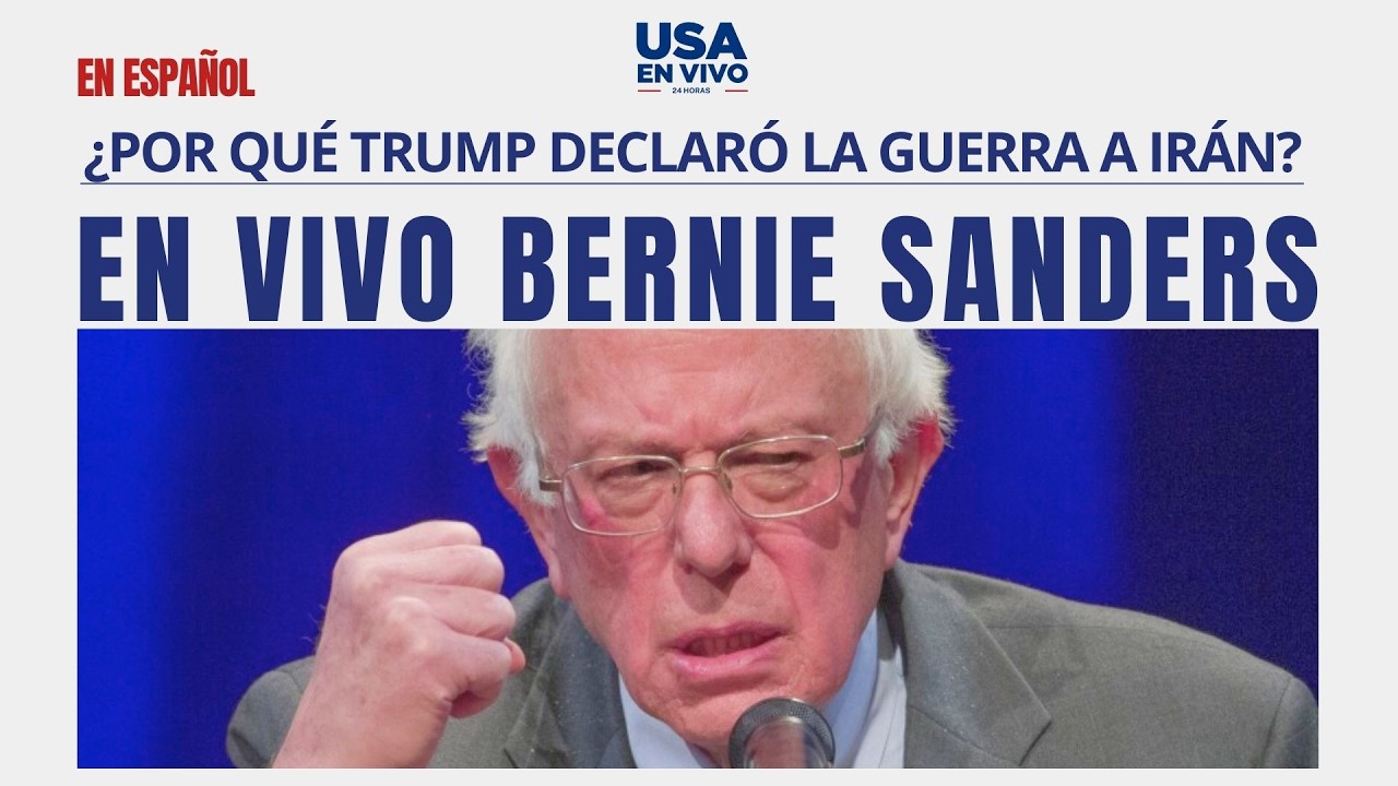 ¿Por qué Trump declaró la guerra a Irán? Expertos con senador Bernie Sanders | USA EN VIVO 🔴