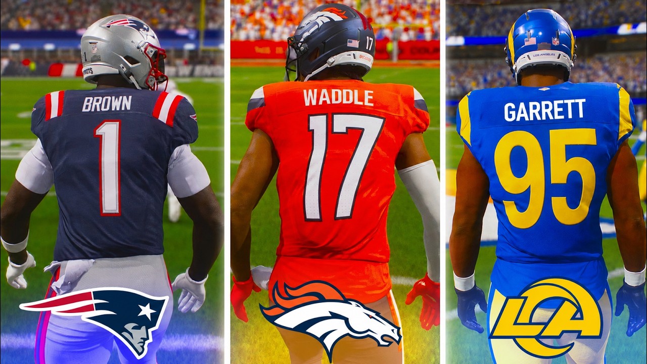 Я добавил каждого суперзвезду в их новые команды в Madden 26!