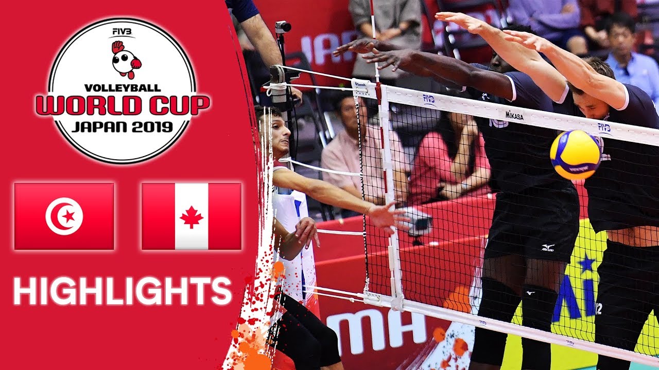 TUNISIA vs. CANADA - Highlights | Men's Volleyball World Cup 2019