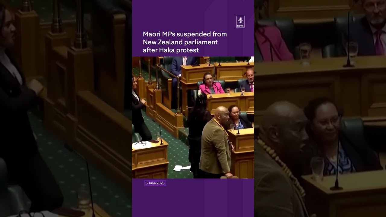 Maori MPs suspended in New Zealand