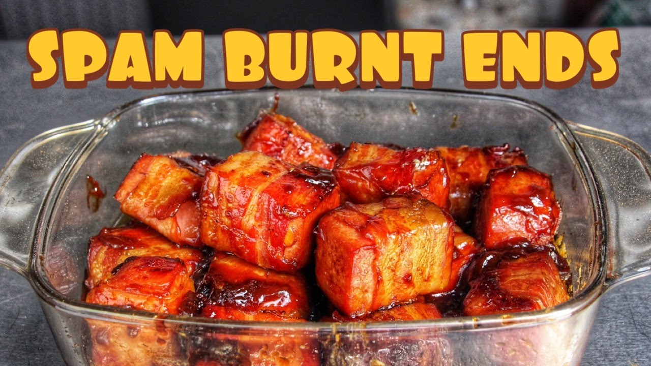 BETTLER-BURNT ENDS - in BACON gewickelte SPAM BURNT ENDS - deutsches BBQ-Video 0815BBQ
