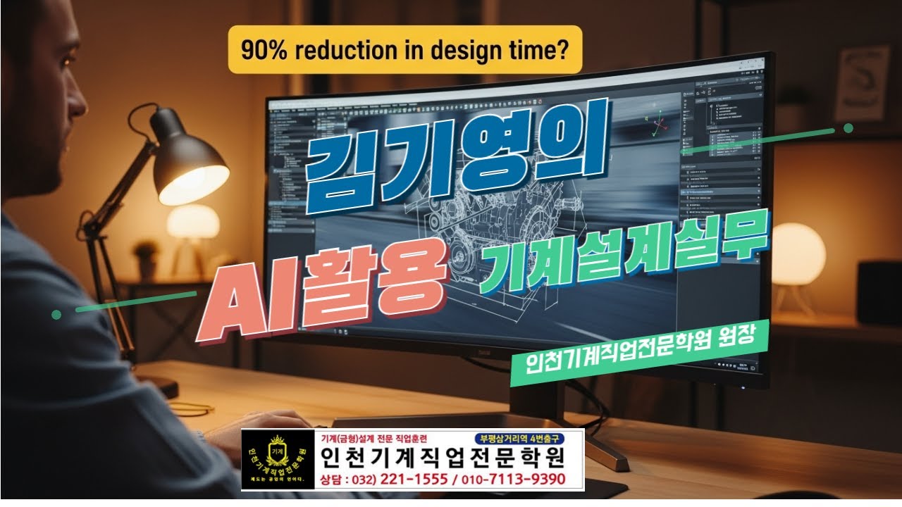 0. 인공지능(AI) 기계설계제도(CAD) 혁명 (feat. 인공지능(AI) 활용 기계설계 실무 워크북(WORK BOOK)