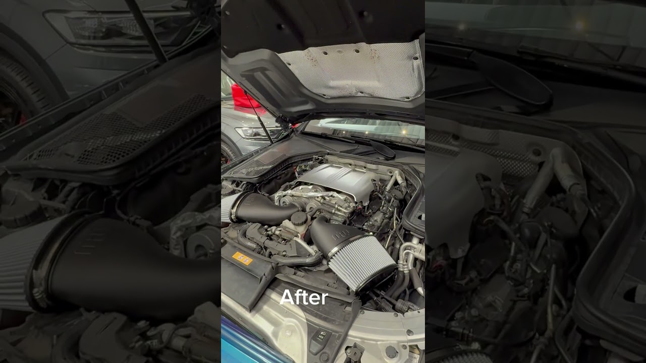 Mercedes C63s W205 /C205 M177 Modalworks air intake sound