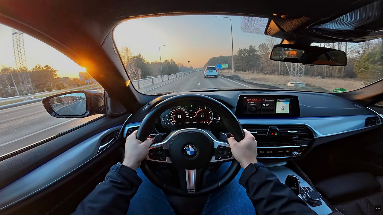 BMW G30 530D M-Sport B57 195kW xDrive 4K POV Test Drive/Review