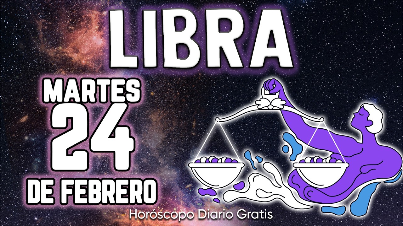 🆕POTENTE E INESPERADA NOTICIA❗️😨 libra ♎ Horóscopo diario 24 DE FEBRERO 2026 🔮 horóscopo de hoy #new