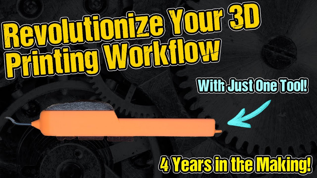 Revolutionize Your 3D Printing Workflow with the Maker Multitool: 4 Years in the Making!