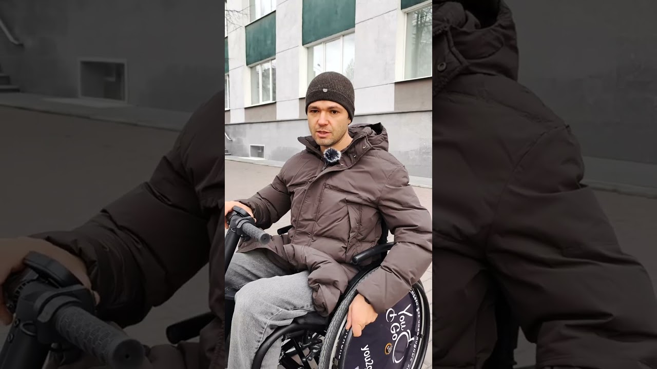 YouGo Лайт. Самая лёгкая в мире электроприставка для инвалидной коляски со съёмным АКБ