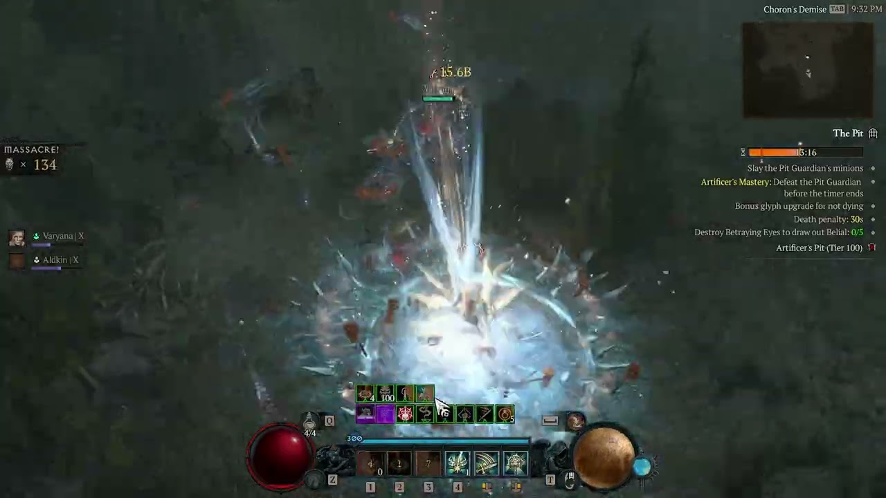 Diablo 4 - Lvl 100 Pit - Paladin
