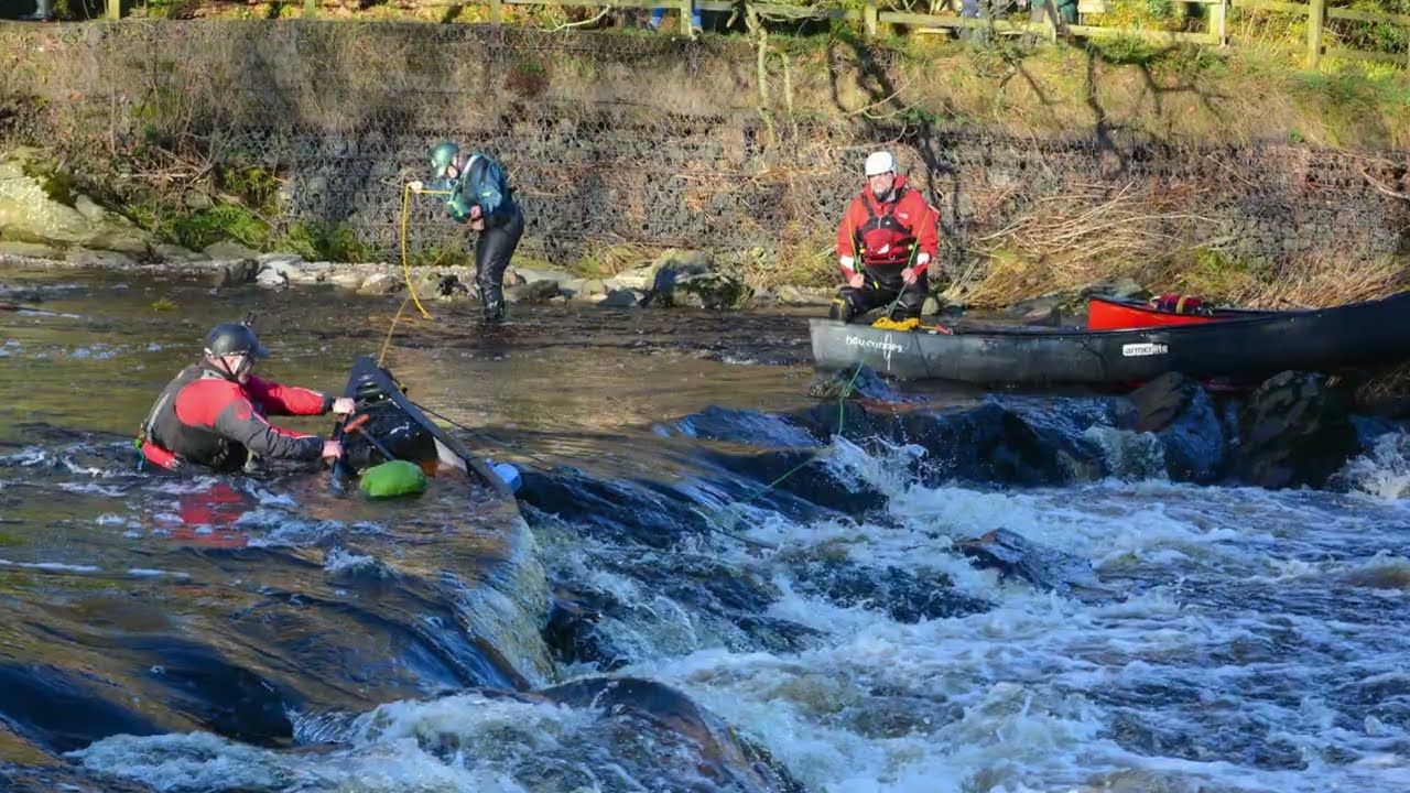 Pinned Canoe Rescue