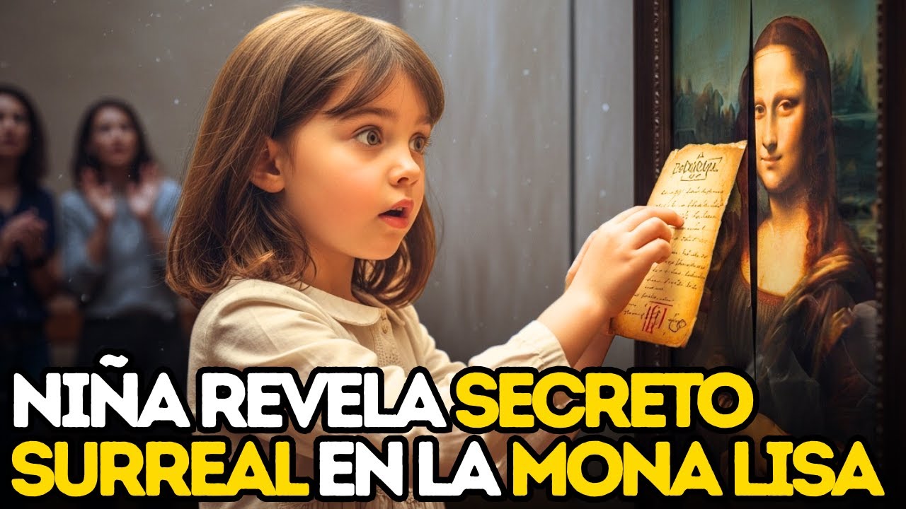 🔥Ni&ntilde;a de 4 a&ntilde;os  expone SECRETO MACABRO de la MONALISA que el LOUVRE quiere OCULTAR! 😱