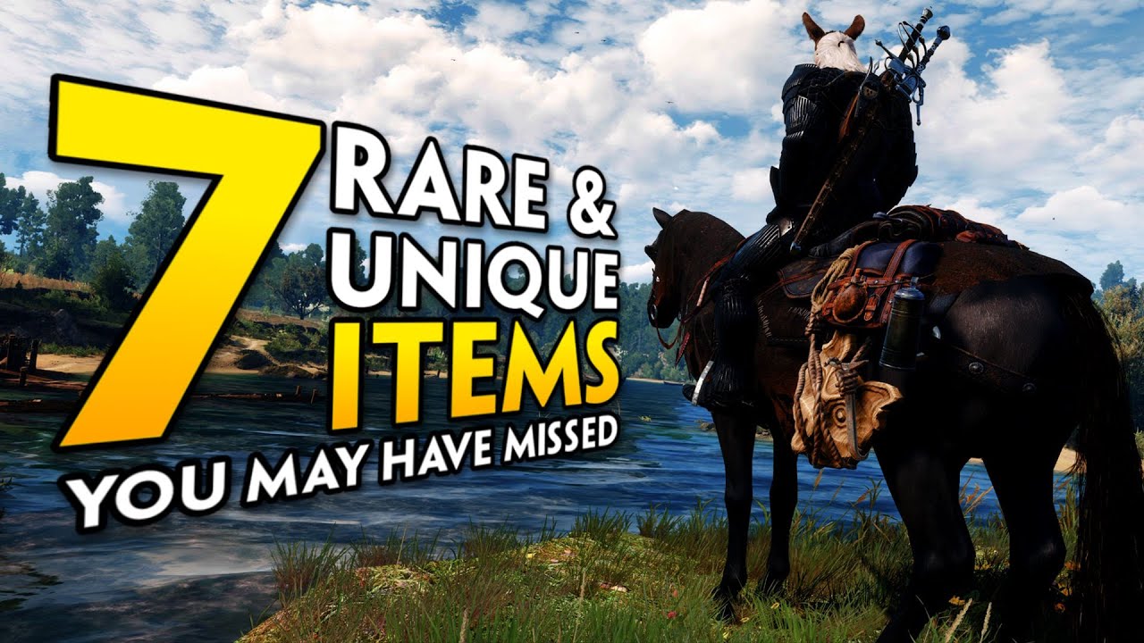 7 Rare & Unique Items in The Witcher That You May Have Missed!