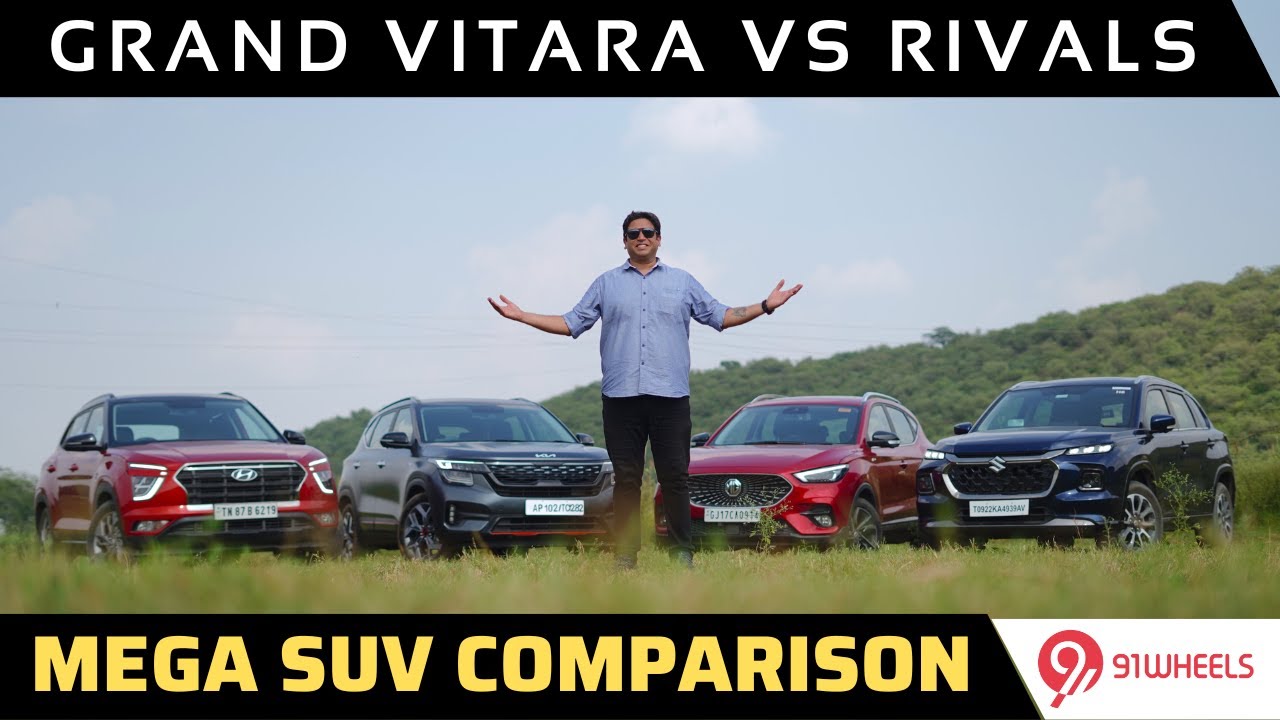 Maruti Grand Vitara vs Hyundai Creta vs Kia Seltos vs MG Astor || Mega SUV Comparison