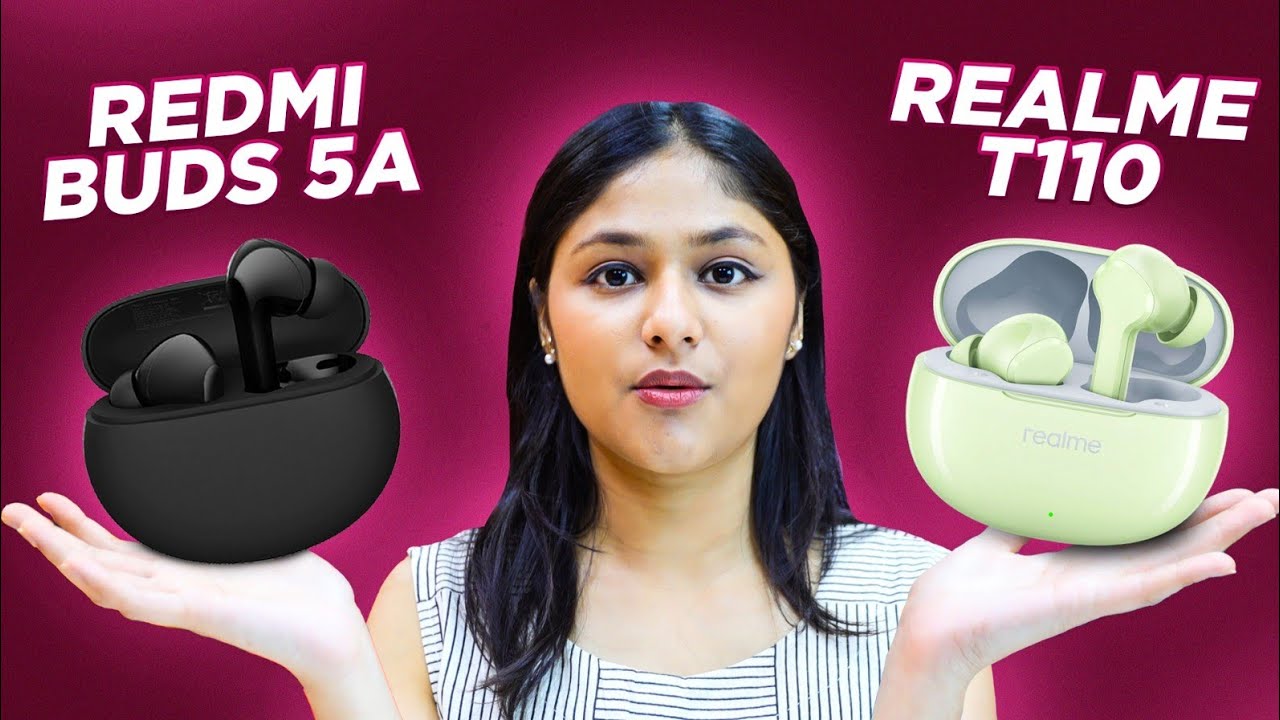 Redmi Buds 5A better than Realme T110? 🔥Review and Comparison in HINDI