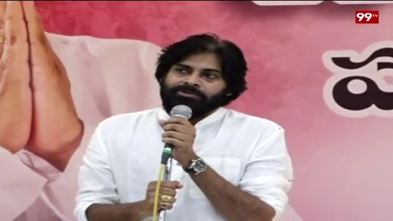 Pawan Kalyan Speech On Eve-Teasing at Bhimavaram | Pawan West Godavari Tour | 99 TV Telugu