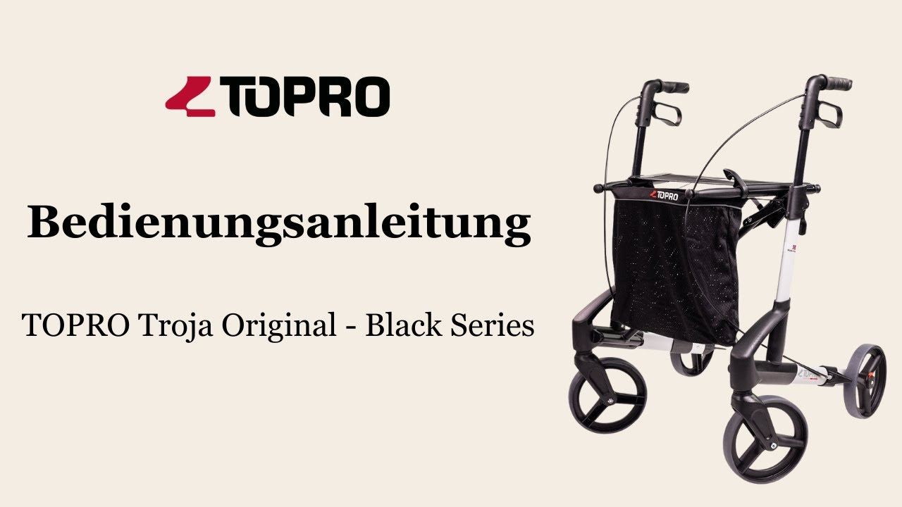 TOPRO Troja Original - Black Series - Userguide - German