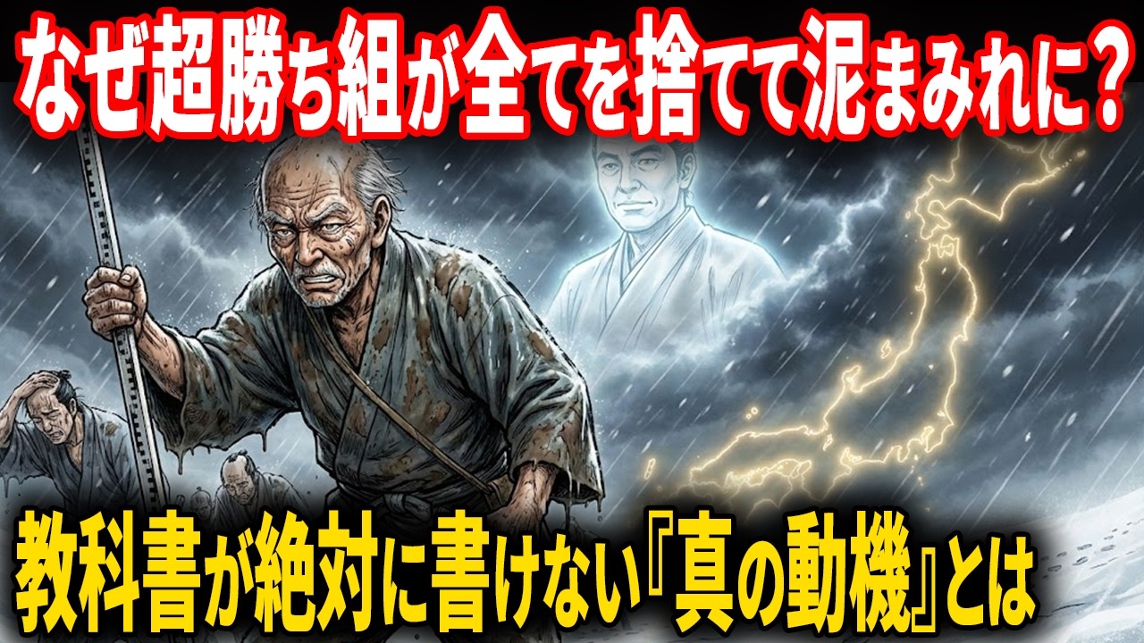 【日本史】【衝撃】教科書の英雄は「狂人」だった？ 50歳過ぎの老人が、命がけで地球一周分を歩き続けた本当の理由【雑学】