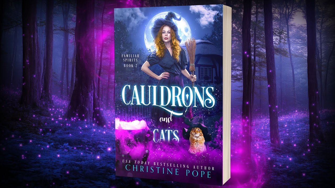 Cauldrons and Cats (Familiar Spirits - Book 2) | Cozy Paranormal Mystery | Full-Length Audiobook