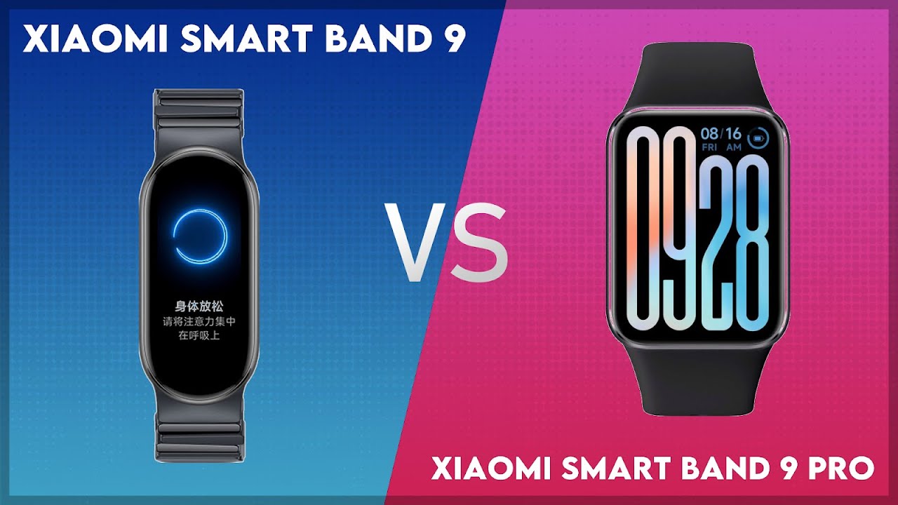 Xiaomi Smart Band 9 vs Xiaomi Smart Band 9 Pro Comparison