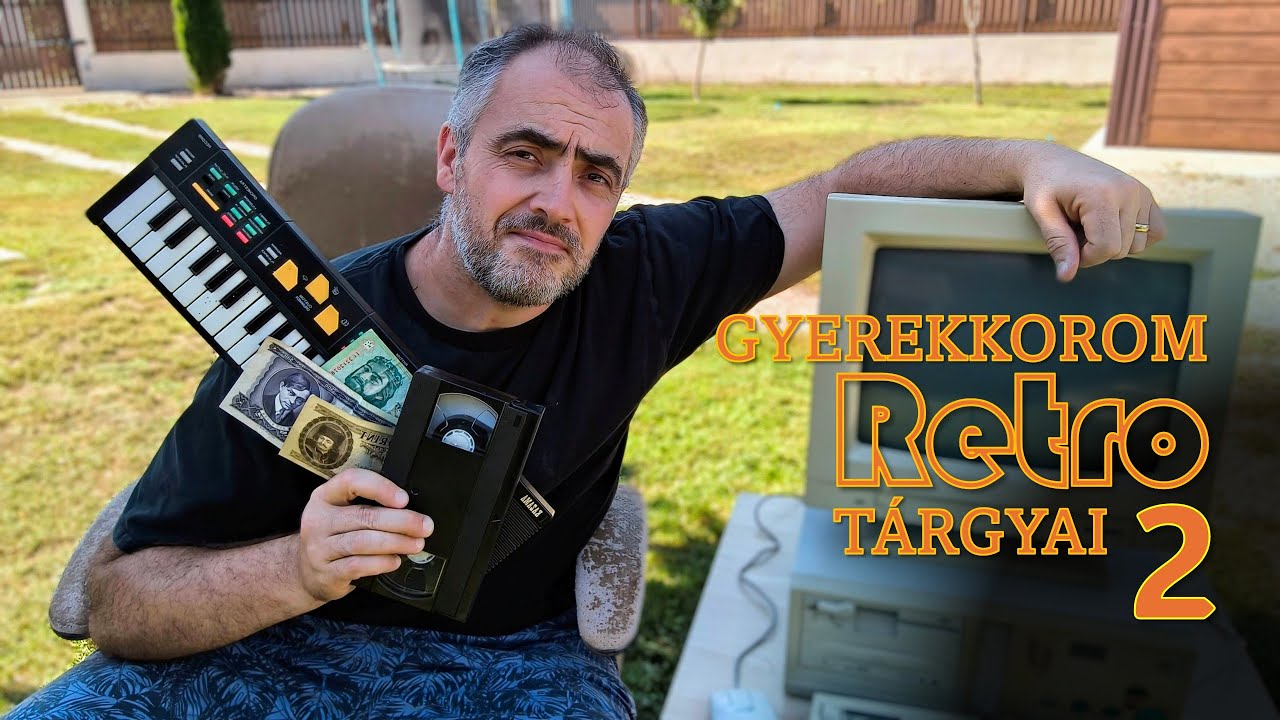 Gyerekkorom RETRÓ tárgyai - 2. rész