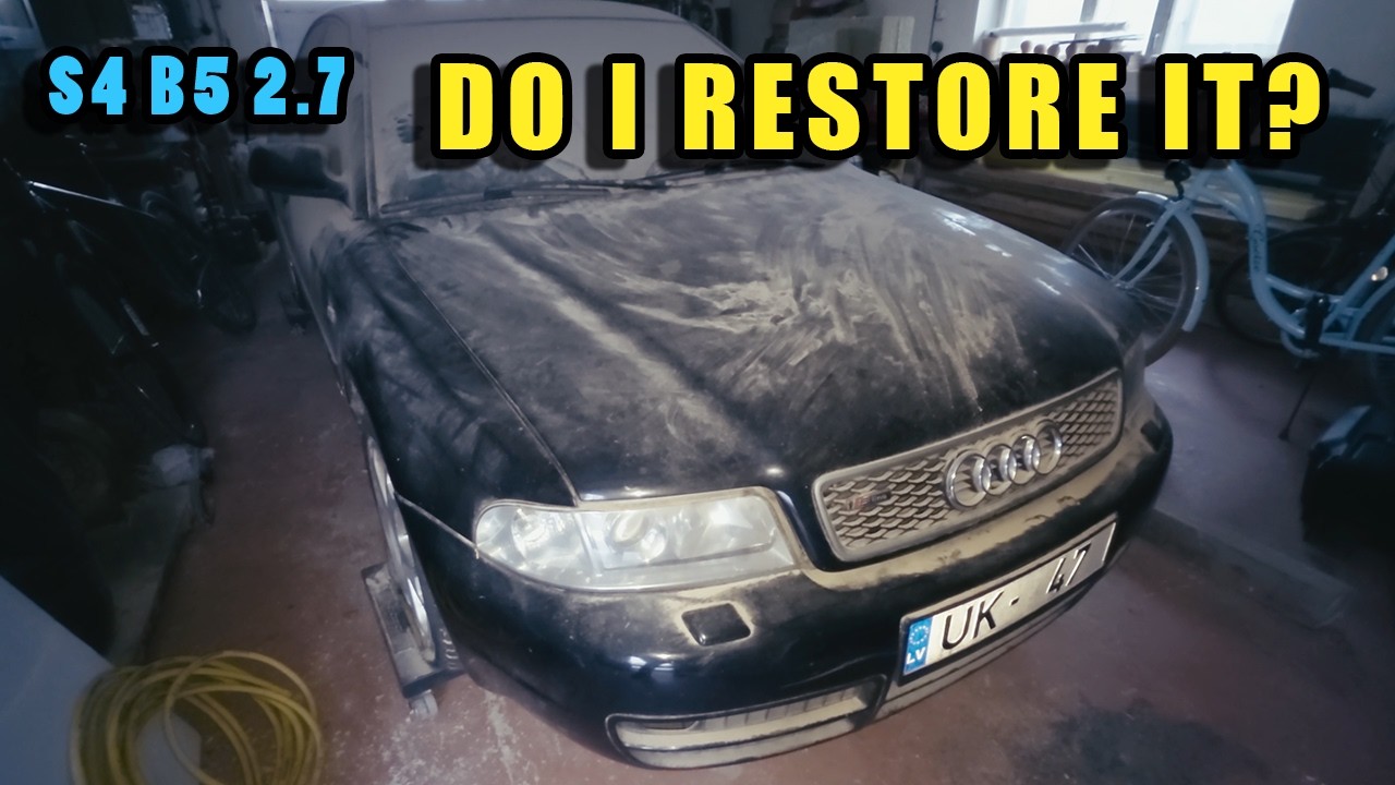 MONEY PIT AUDI S4 B5 - WOULD YOU RESTORE IT TO FORMER GLORY? #S4 #Audi #B5