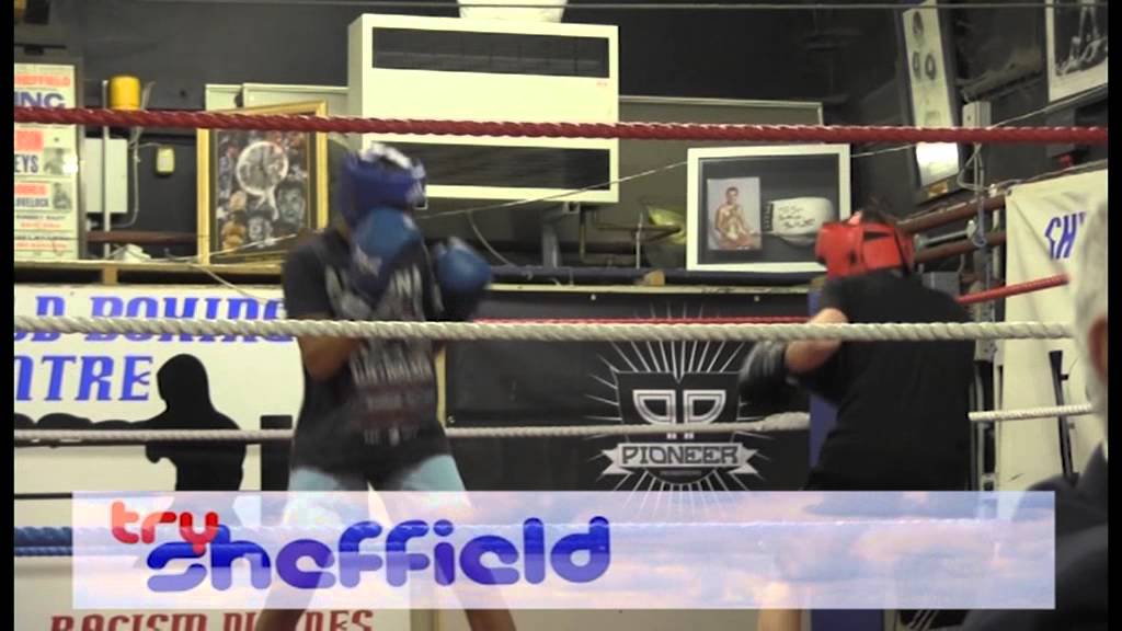 Boxers training in Glynn Rhodes