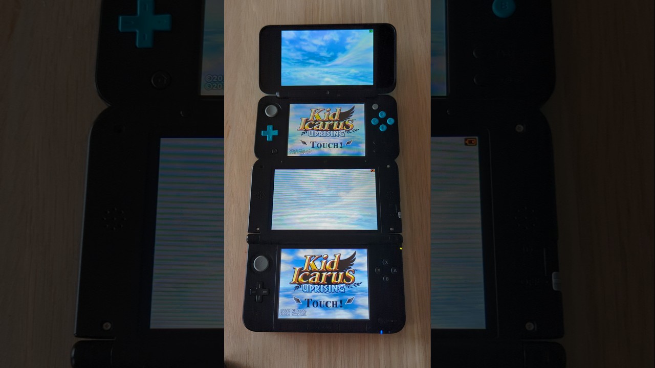 Kid Icarus Uprising- Nintendo New 2DS XL vs 3DS XL Speed Comparison