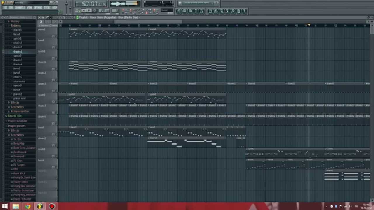 Eiffel 65 - Blue [FL Studio Cover]