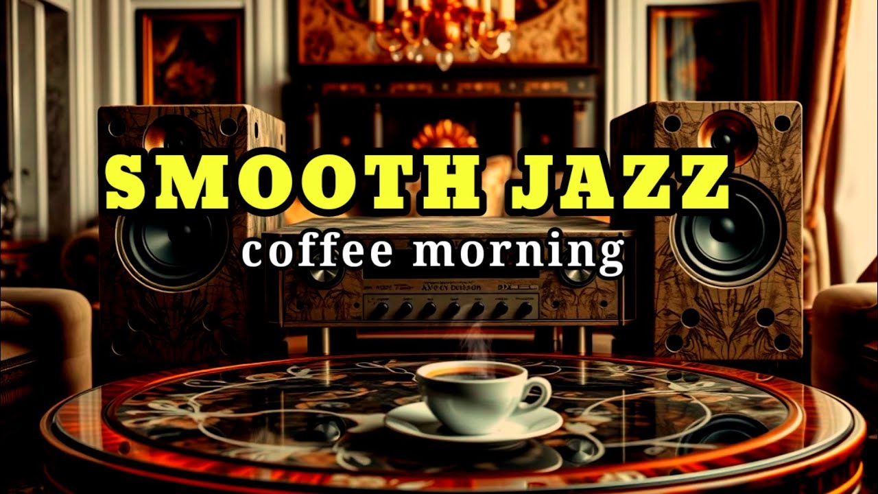 Smooth Jazz Fresh Coffee Morning ☕ Cozy Cafe Instrumental