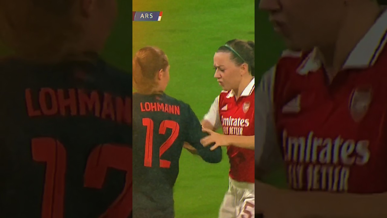 Katie McCabe vs Sydney Lohmann #woso #womensfootball #arsenalwomen #shorts #footballshorts