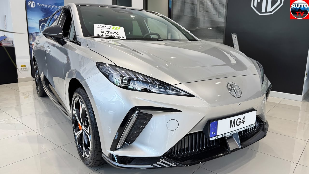 New MG 4 EV 2025 - BUDGET ELECTRIC car that BEATS premium rivals (full review)