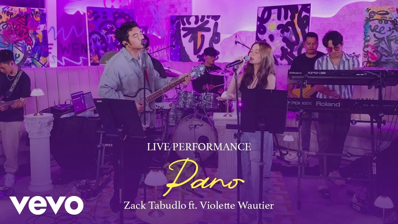 Zack Tabudlo - Pano (Live) ft. Violette Wautier