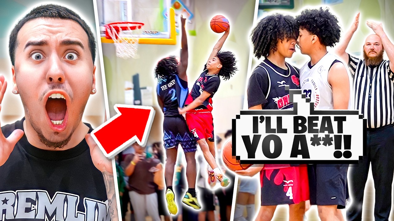 MY AAU TEAM'S FIRST TOURNAMENT GOT HEATED...