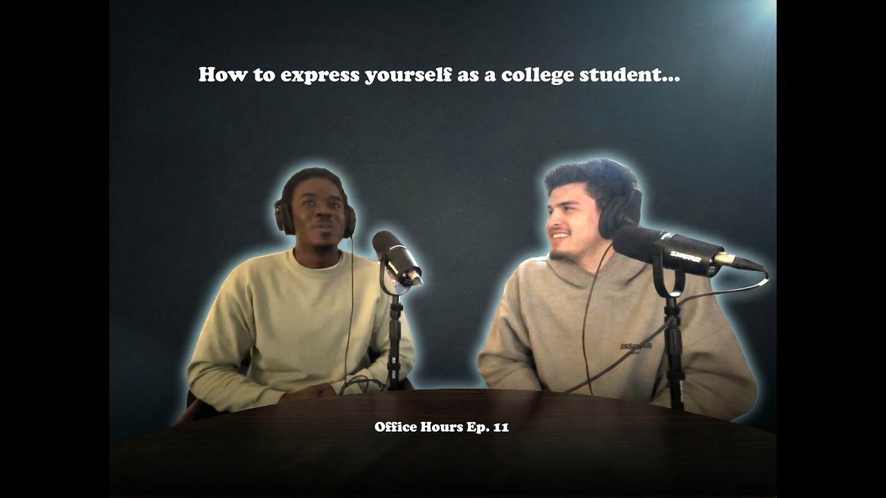 how to stay sane and express yourself in college (hobbies, free time, etc...) | Office Hours Ep. 11