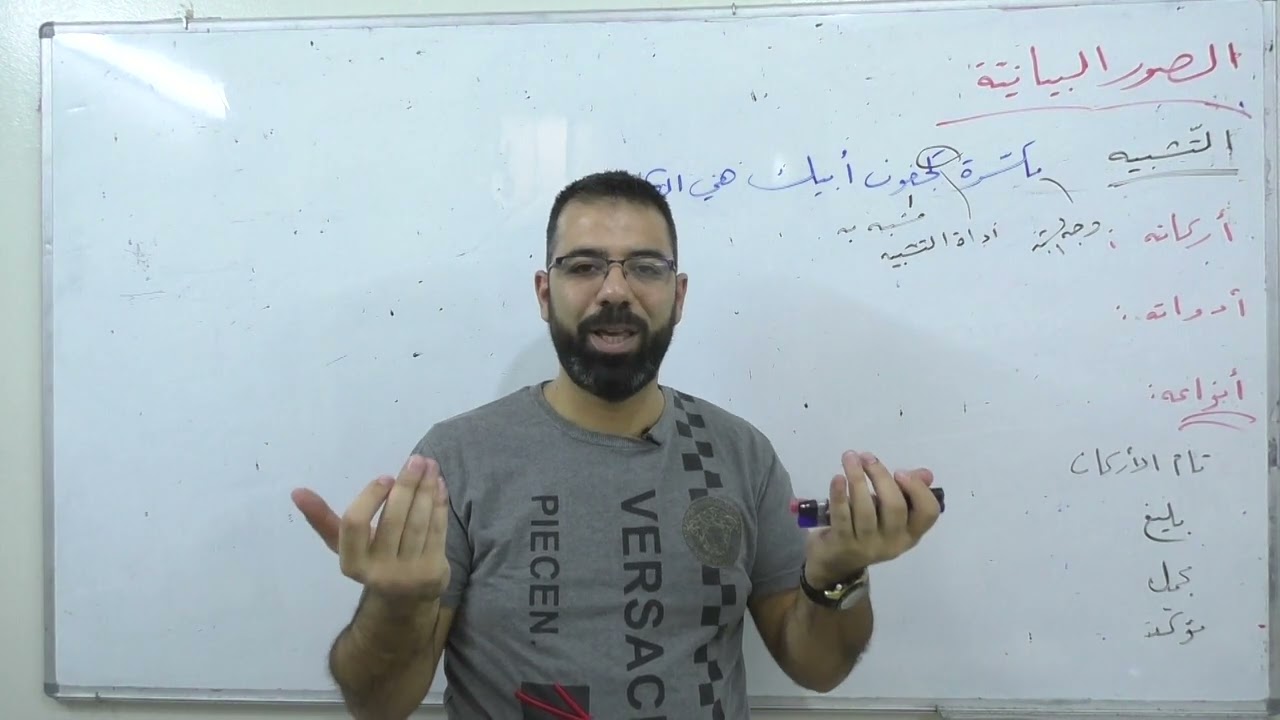 (5) التشبيه - الصور البيانية - بكالوريا علمي أدبي - لغة عربية - بلاغة