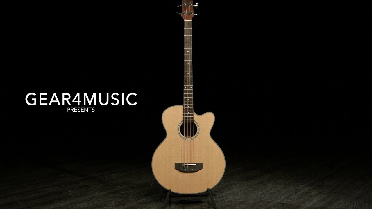 Electro Acoustic Bass Guitar by Gear4music | Gear4music demo