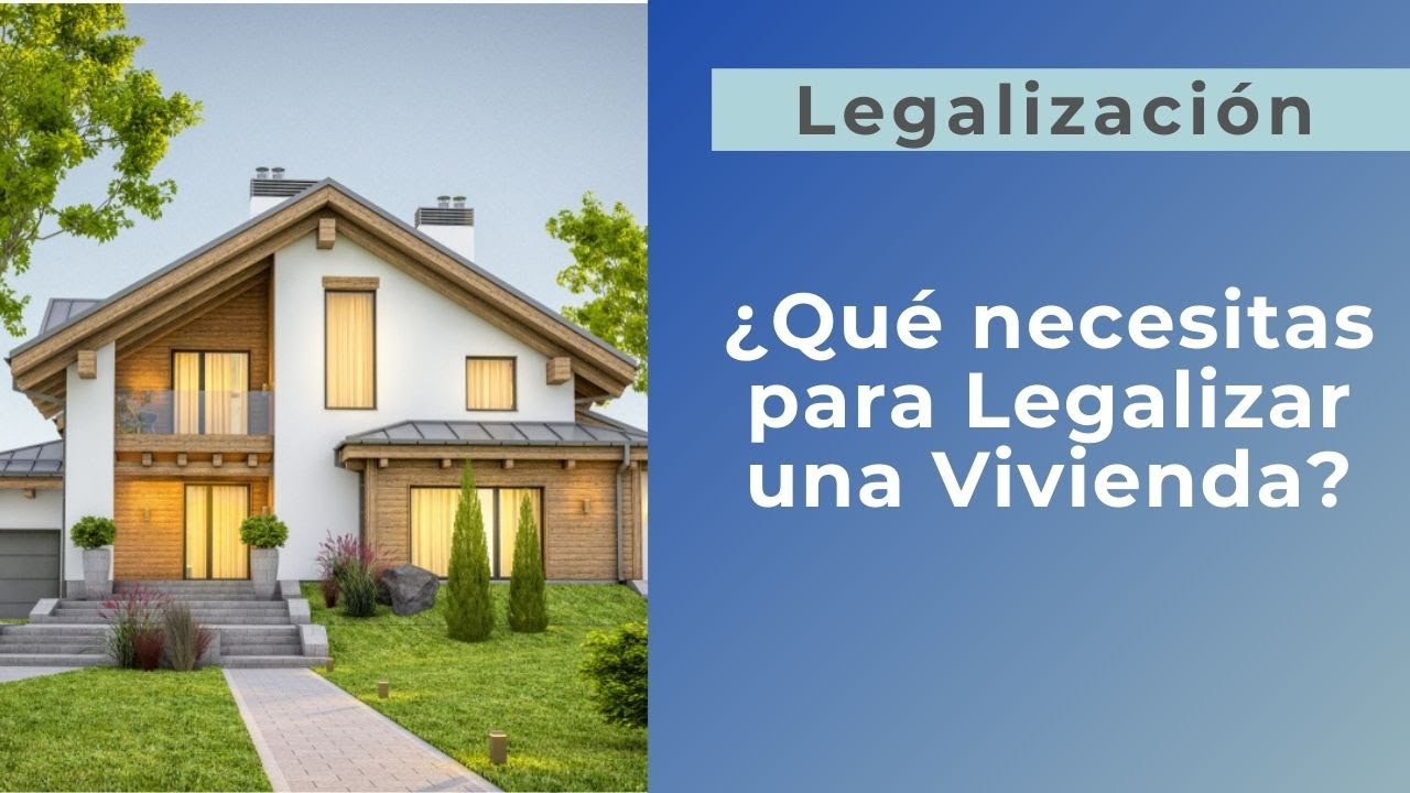 Legalizar y o Regularizar una Obra, Vivienda o Construcci&oacute;n