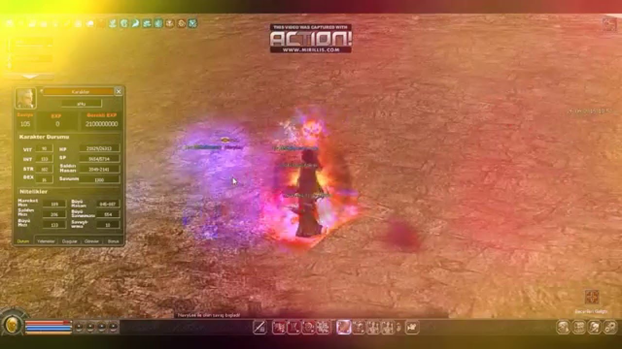 Metin2 B&uuml;y&uuml;l&uuml; Silah Vs Videosu . POWERMETİN2