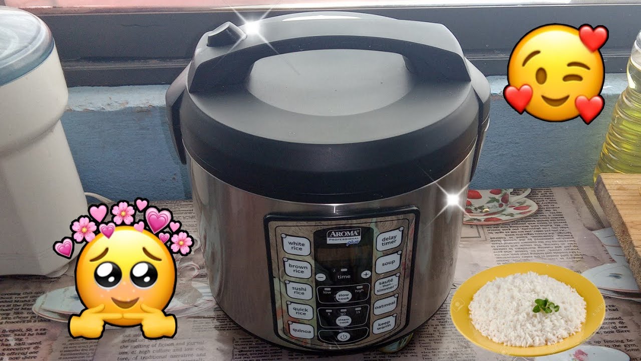 Probando la arrocera electrica Aroma (con arroz súper fácil de preparar)